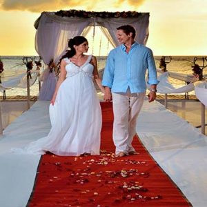 Beach Weddings Abroad Mauritius Weddings Jetty Wedding Couple1