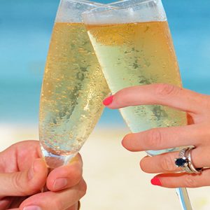 Beach Weddings Abroad Mauritius Weddings Wedding Couple Celebrations Champagne