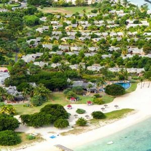 Beach Weddings Abroad Mauritius Weddings Aerial View3