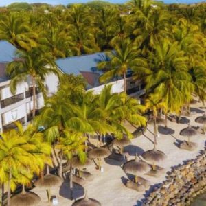 Beach Weddings Abroad The Ravenala Attitude Mauritius Wedding Aerial View