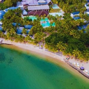 Beach Weddings Abroad The Ravenala Attitude Mauritius Wedding Aerial View1