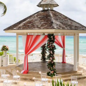 Beach Weddings Abroad Hyatt Zilara Rose Hall Wedding Wedding Gazebo