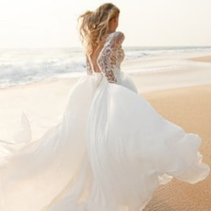 Beach Weddings Abroad Turtle Beach Barbados Weddings Bride Running On Beach