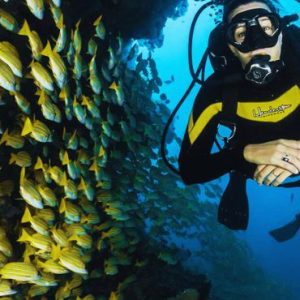 Beach Weddings Abroad OBLU NATURE Helengeli By SENTIDO Weddings Scuba Diving