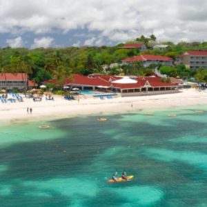 Beach Weddings Abroad Antigua Weddings Aerial View