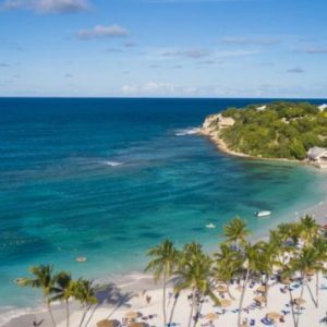 Beach Weddings Abroad Antigua Weddings Aerial View1