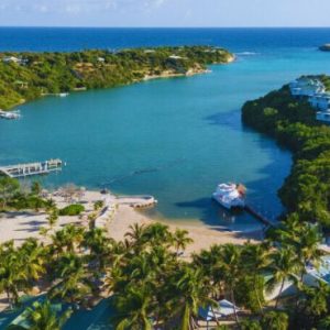 Beach Weddings Abroad The Verandah Antigua Weddings Aerial View4