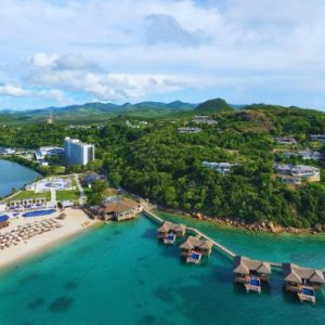 Beach Weddings Abroad Royalton Antigua Weddings Aerial View