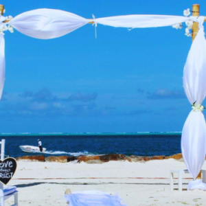 Beach Weddings Abroad Ambre Resort & Spa Mauritius Wedding Beach Setup1