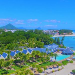 Beach Weddings Abroad Anelia Resort & Spa Mauritius Wedding Aerial View