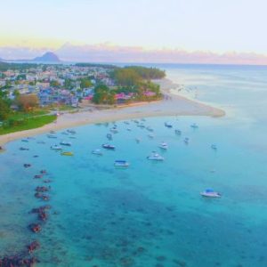 Beach Weddings Abroad Anelia Resort & Spa Mauritius Wedding Ocean Aerial View