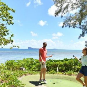 Beach Wedding Abroad Canonnier Beachcomber Golf Resort & Spa Wedding Golf