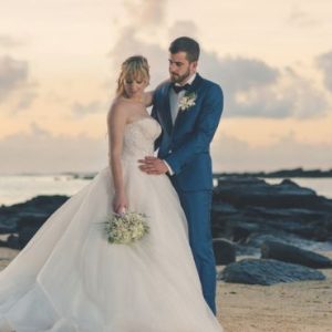 Beach Wedding Abroad Canonnier Beachcomber Golf Resort & Spa Wedding Beach Wedding1