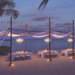 Beach Wedding Abroad Shangri La Le Touessrok Mauritius Wedding Beach Wedding Reception