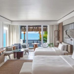 Beach Wedding Abroad Shangri La Le Touessrok Mauritius Wedding Frangipani Two Bedroom Ocean View Suite1