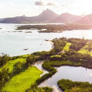 Beach Wedding Abroad Shangri La Le Touessrok Mauritius Wedding Ile Aux Cerfs Golf Aerial View