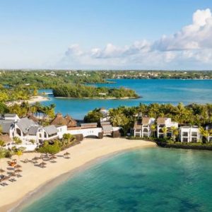 Beach Wedding Abroad Shangri La Le Touessrok Mauritius Wedding Aerial View1