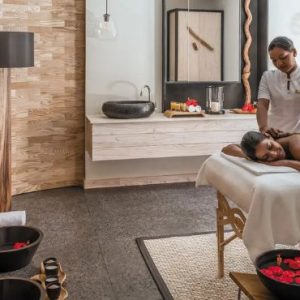 Beach Wedding Abroad Shangri La Le Touessrok Mauritius Wedding Indoor Spa Massage