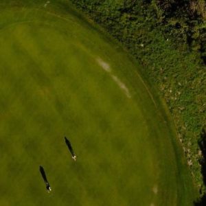 Beach Wedding Abroad Sugar Beach Mauritius Wedding Golf Aerial View