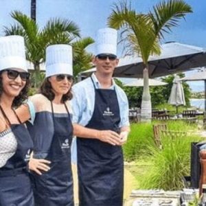 Beach Wedding Abroad The Oberoi Beach Resort, Mauritius Wedding Cooking Classes